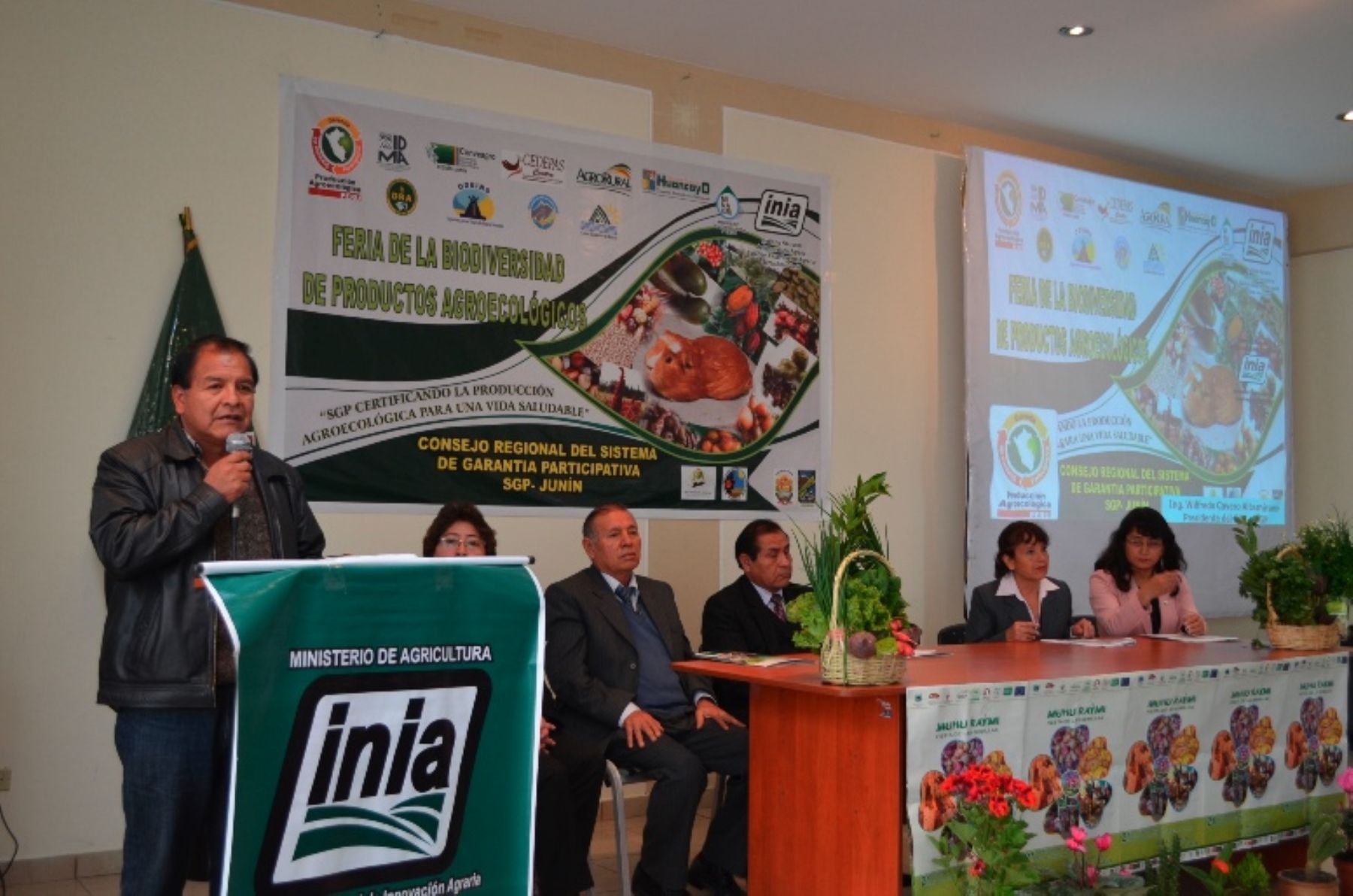 Autoridades anunciaron la realización de una Feria de la Biodiversidad donde se ofertarán productos de la región Junín.