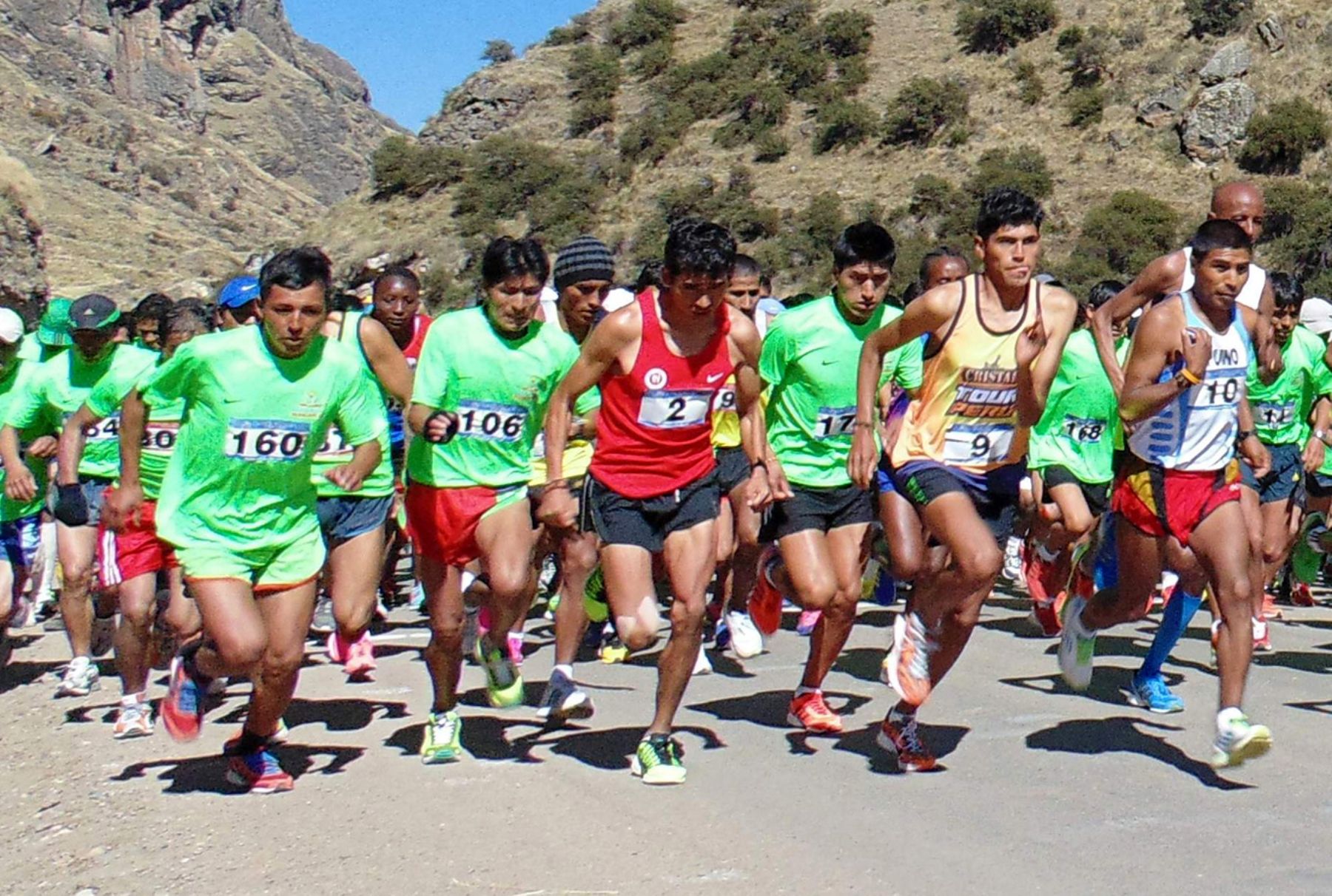 Huancavelica será sede de maratón internacional a más de 3,000 metros de altura. Foto: ANDINA/Difusión.
