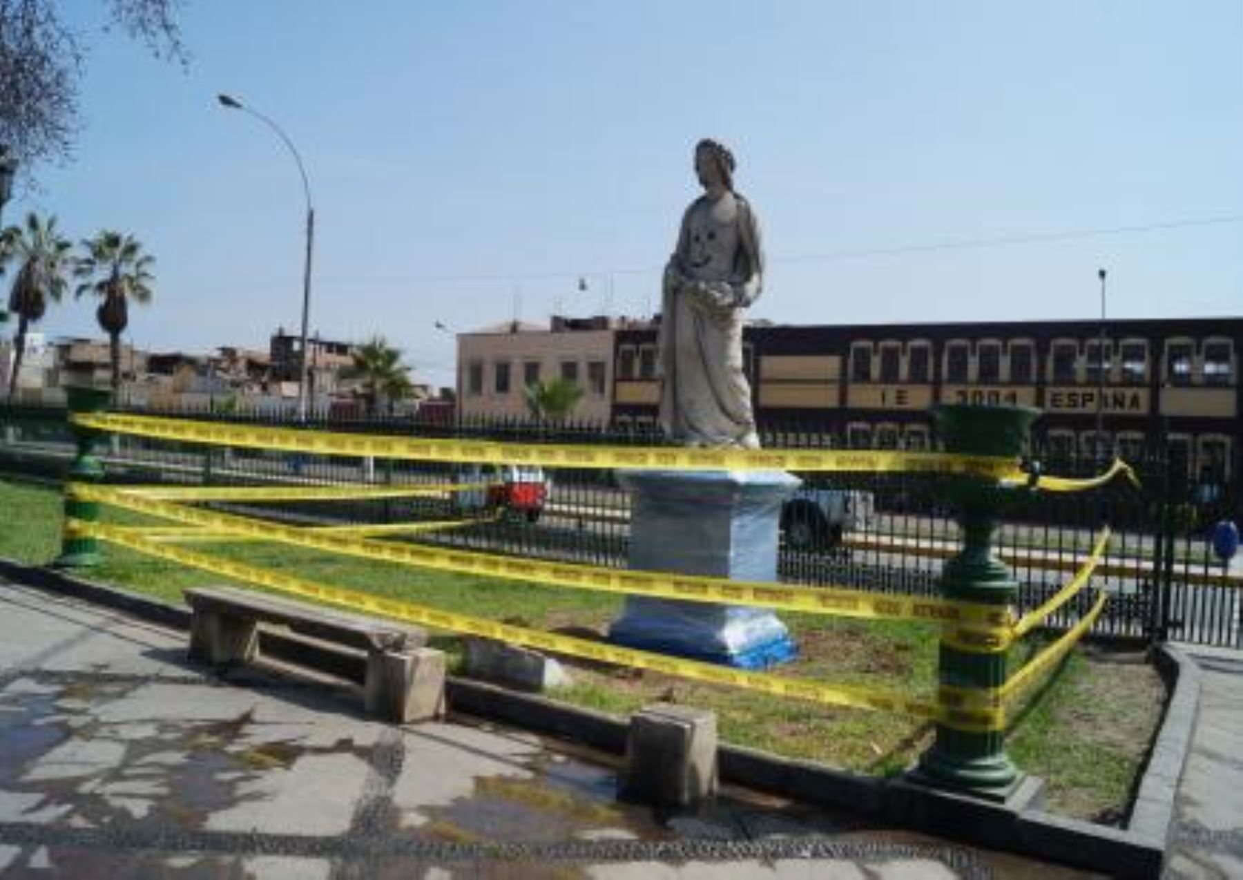 Alameda de los Descalzos en el Rímac.