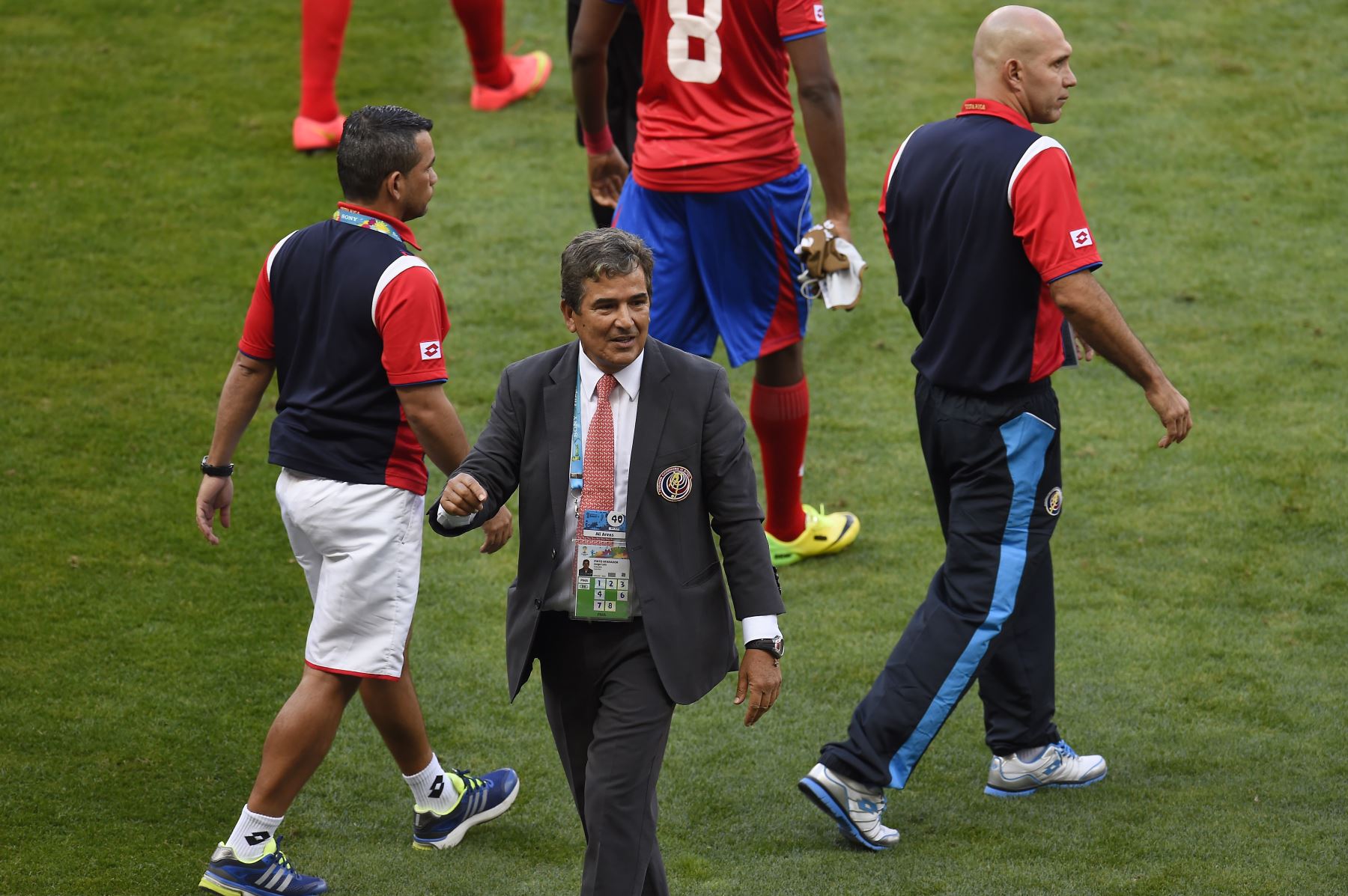 Costa Rica football team coach Jorge Luis Pinto.