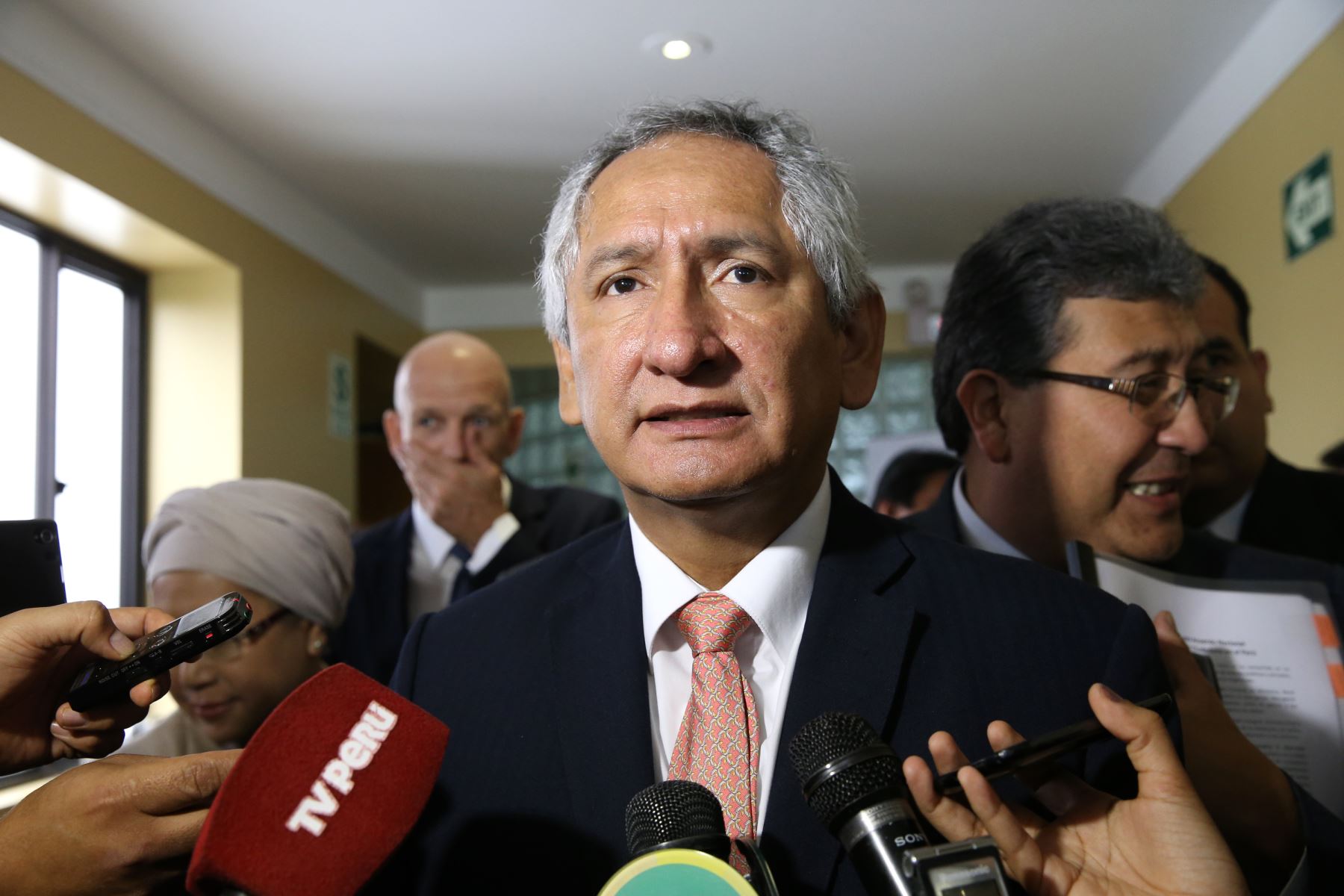 Peruvian Prime Minister Rene Cornejo Diaz. Photo: ANDINA/Norman Córdova