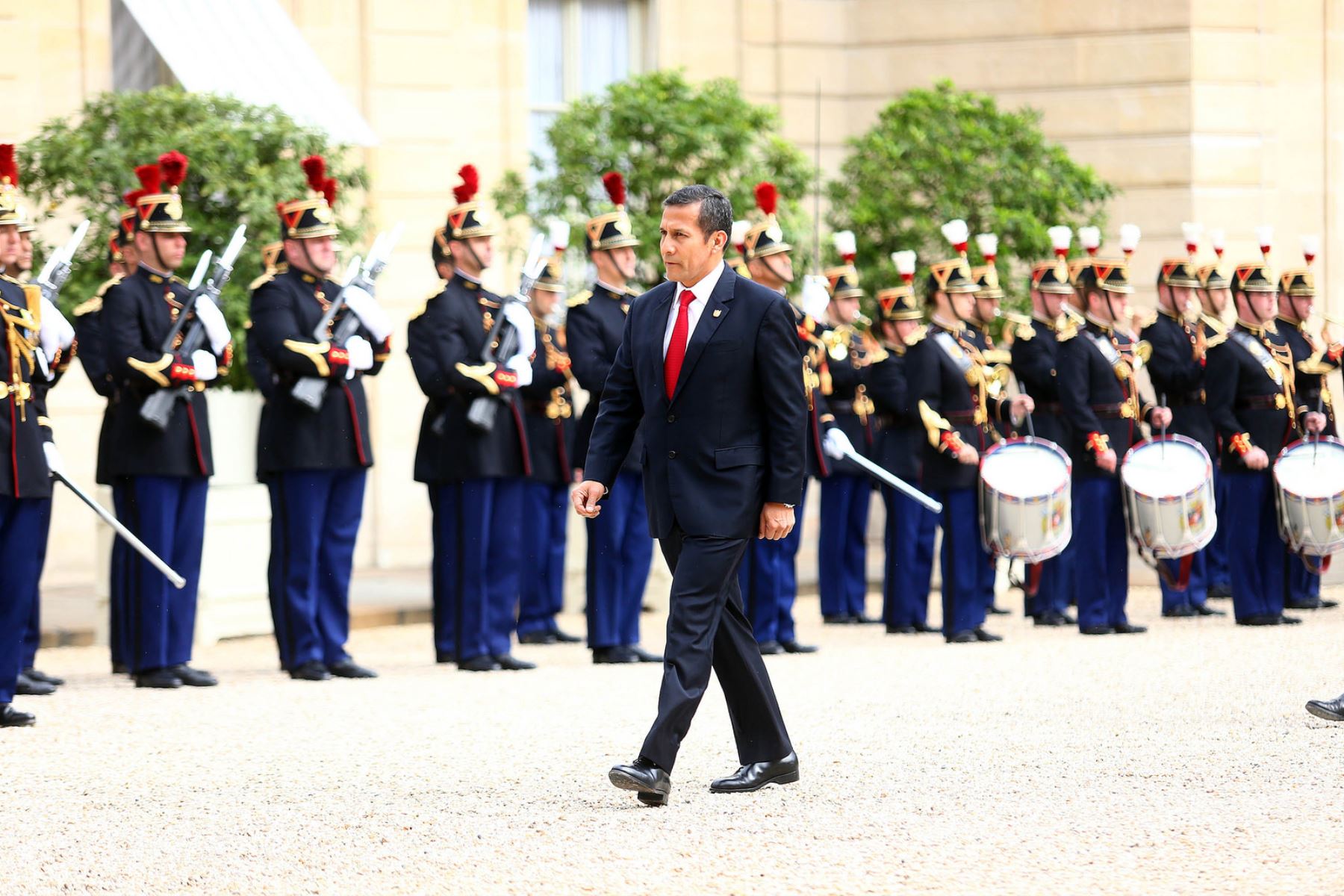 Presidente de la República, Ollanta Humala Tasso, sostuvo encuentro con mandatario francés François Hollande en París