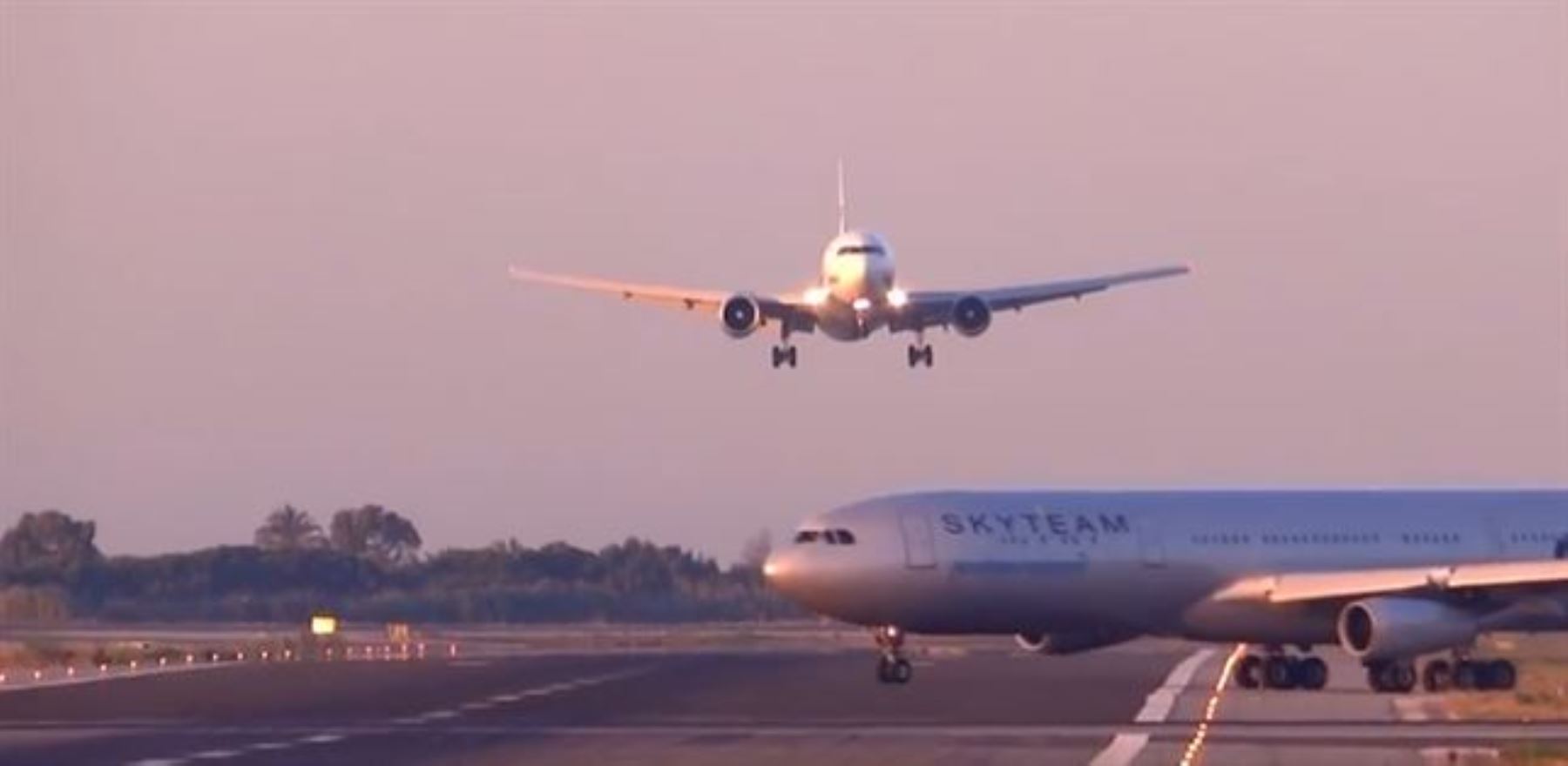 Piloto evita choque con otro avión en el aeropuerto de Barcelona