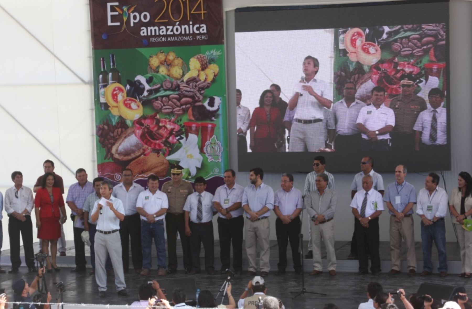 En un ambiente festivo se inauguró la Expo Amazónica 2014 en Bagua Grande, Amazonas.