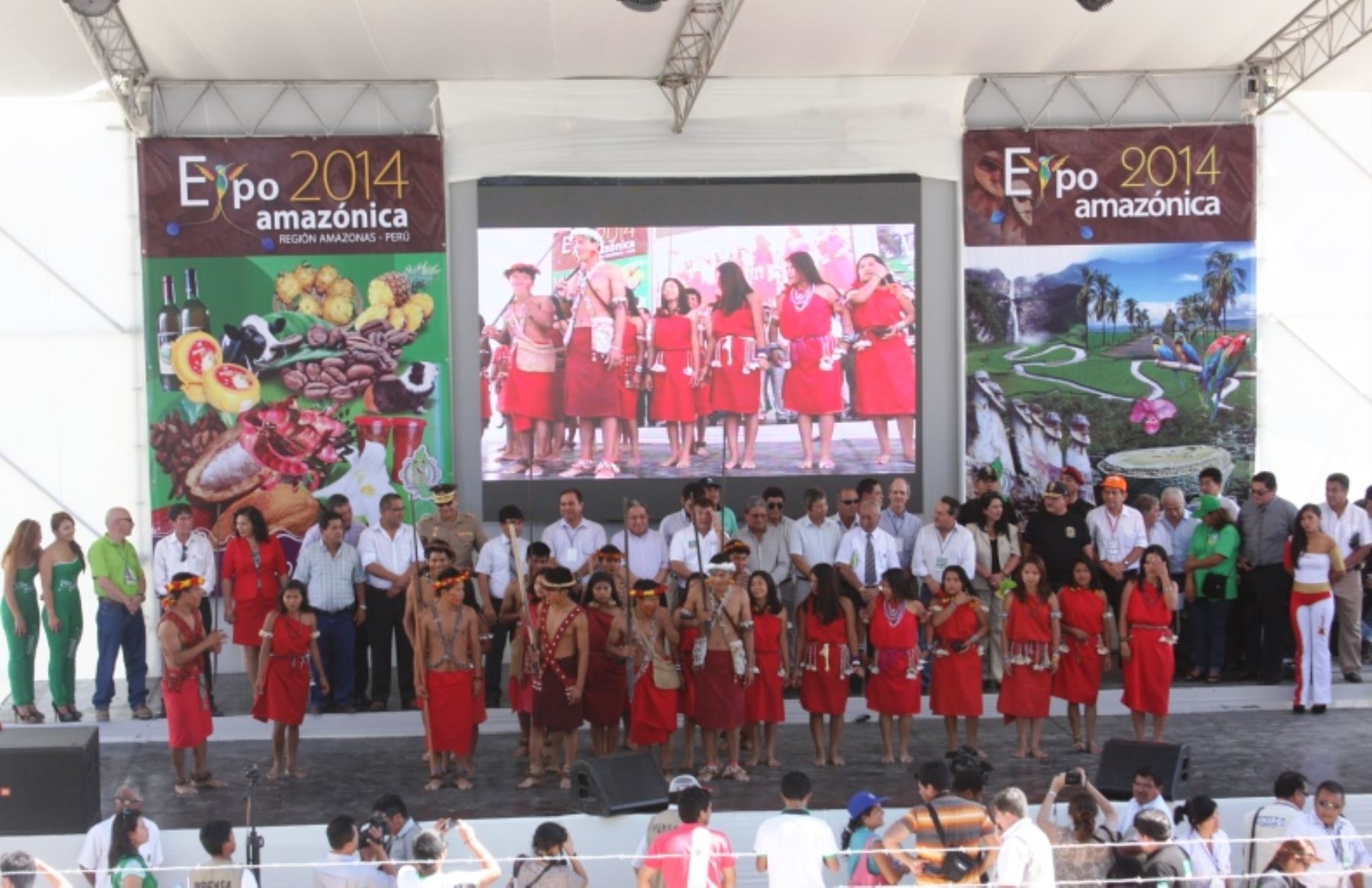 En un ambiente festivo se inauguró la Expo Amazónica 2014 en Bagua Grande, Amazonas.