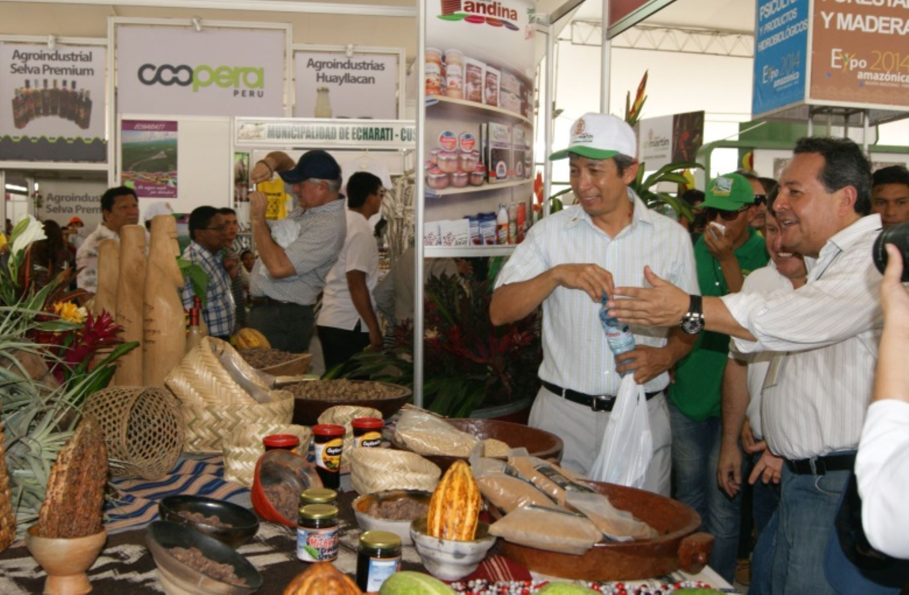 En un ambiente festivo se inauguró la Expo Amazónica 2014 en Bagua Grande, Amazonas.