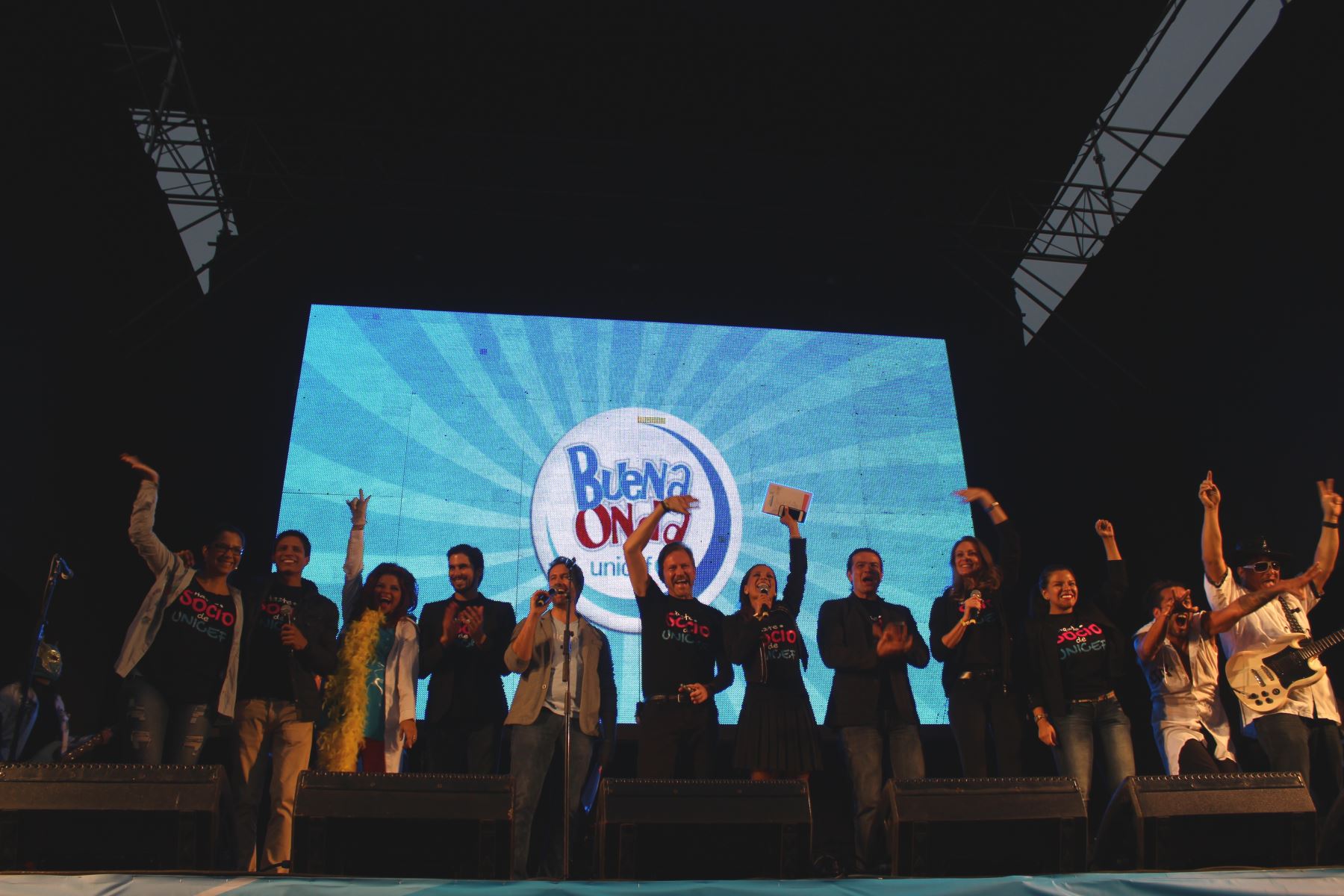 Clausura de campaña Buena Onda 2014 de Unicef.
