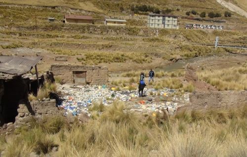 Especialistas de la ANA iniciaron los trabajos de identificación de fuentes contaminantes que afectan la cuenca del río Mantaro.