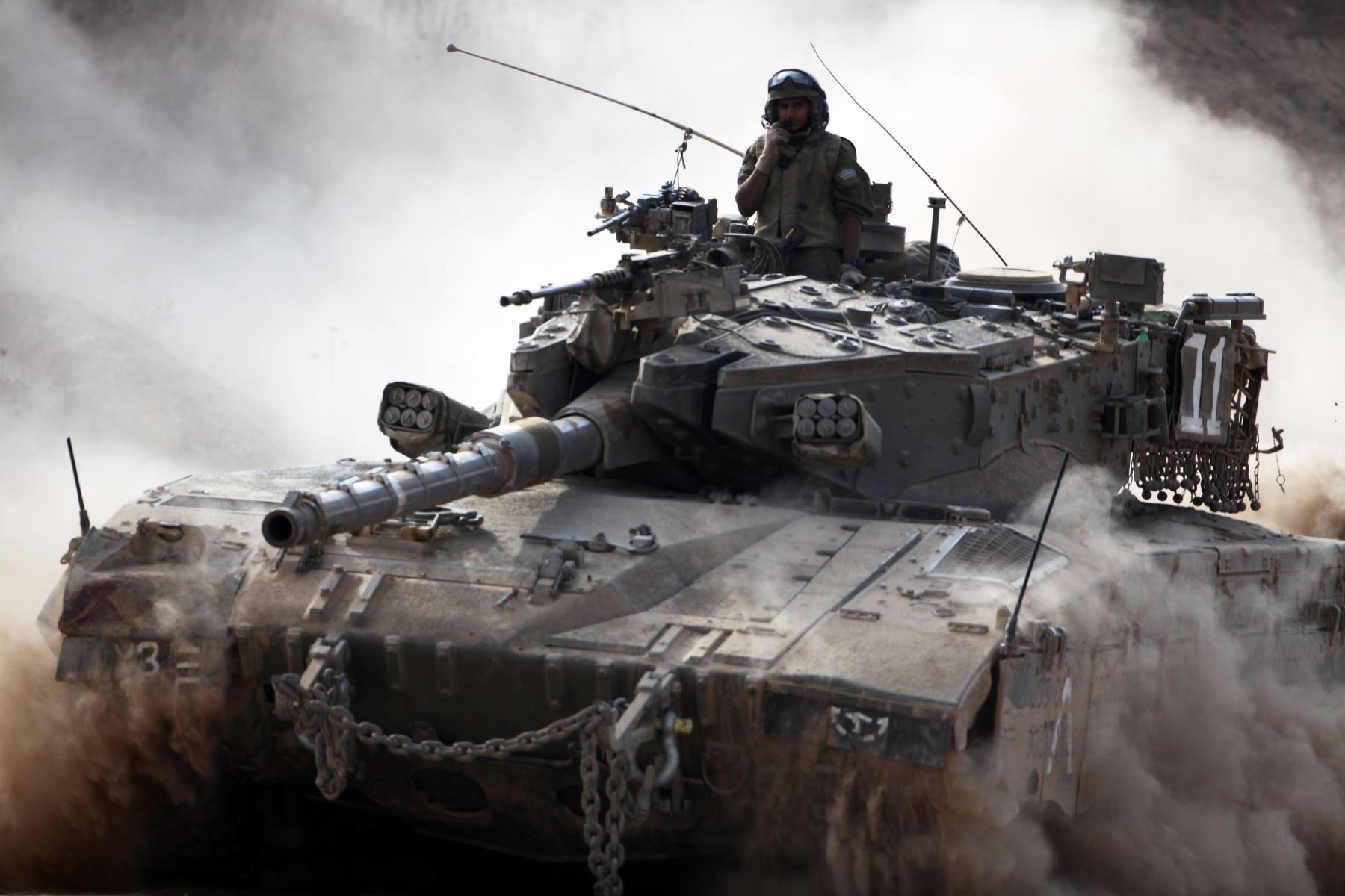 Conflict has killed some 1,200 Palestinian civilians, mostly children and women. PHoto: AFP.