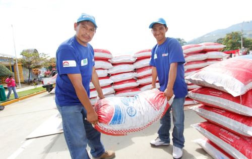 Productores acuicolas del Vraem recibieron créditos para desarrollar sus actividades.