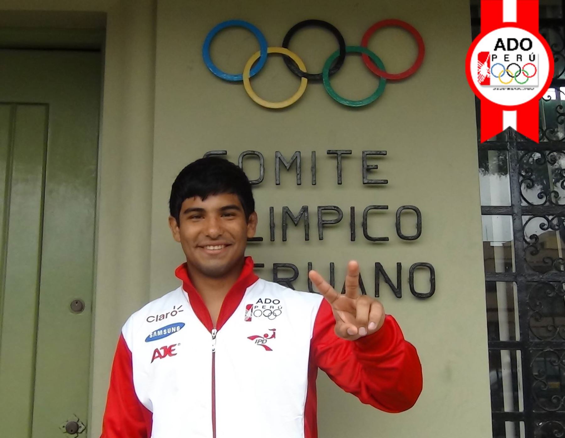 Peruvian judoka Alonso Wong