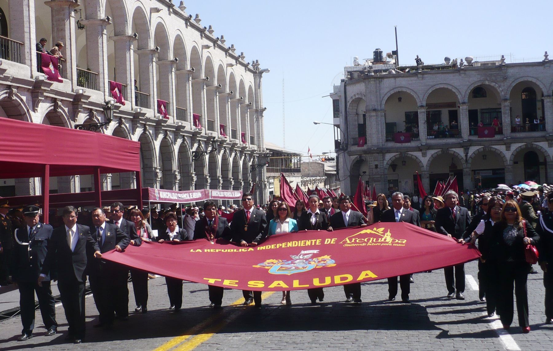 Se Inician Actividades Oficiales Por El 474 Aniversario De Arequipa ...