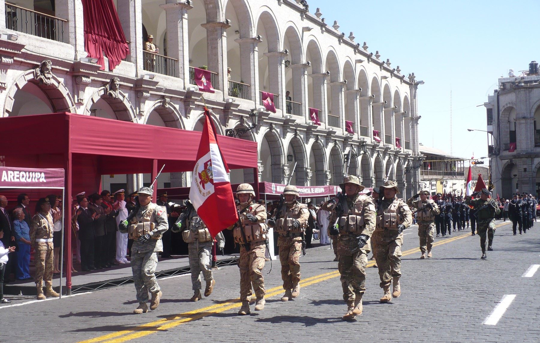 Se inician actividades oficiales por el 474 aniversario de Arequipa