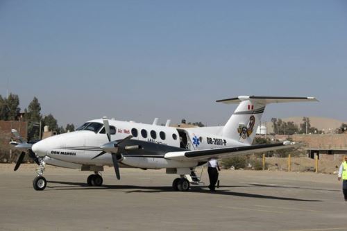 Región Ica adquiere moderna ambulancia aérea para traslados de emergencia.