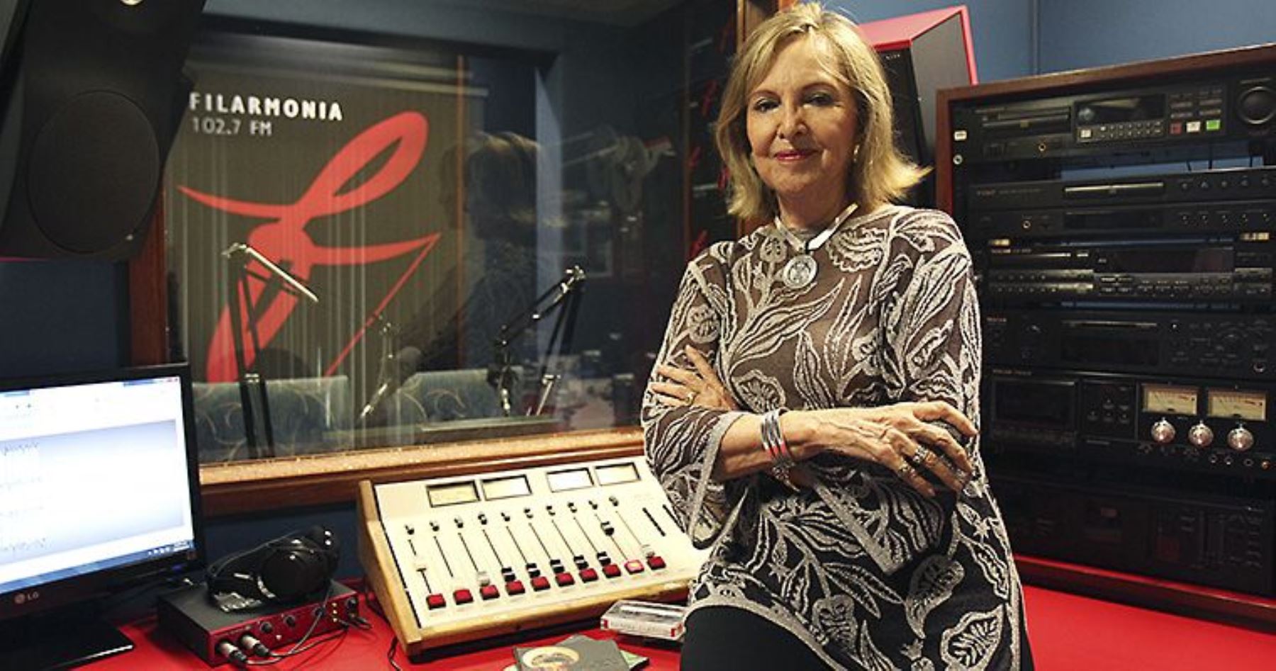 Martha Mifflin, directora de la radio Filarmonía.