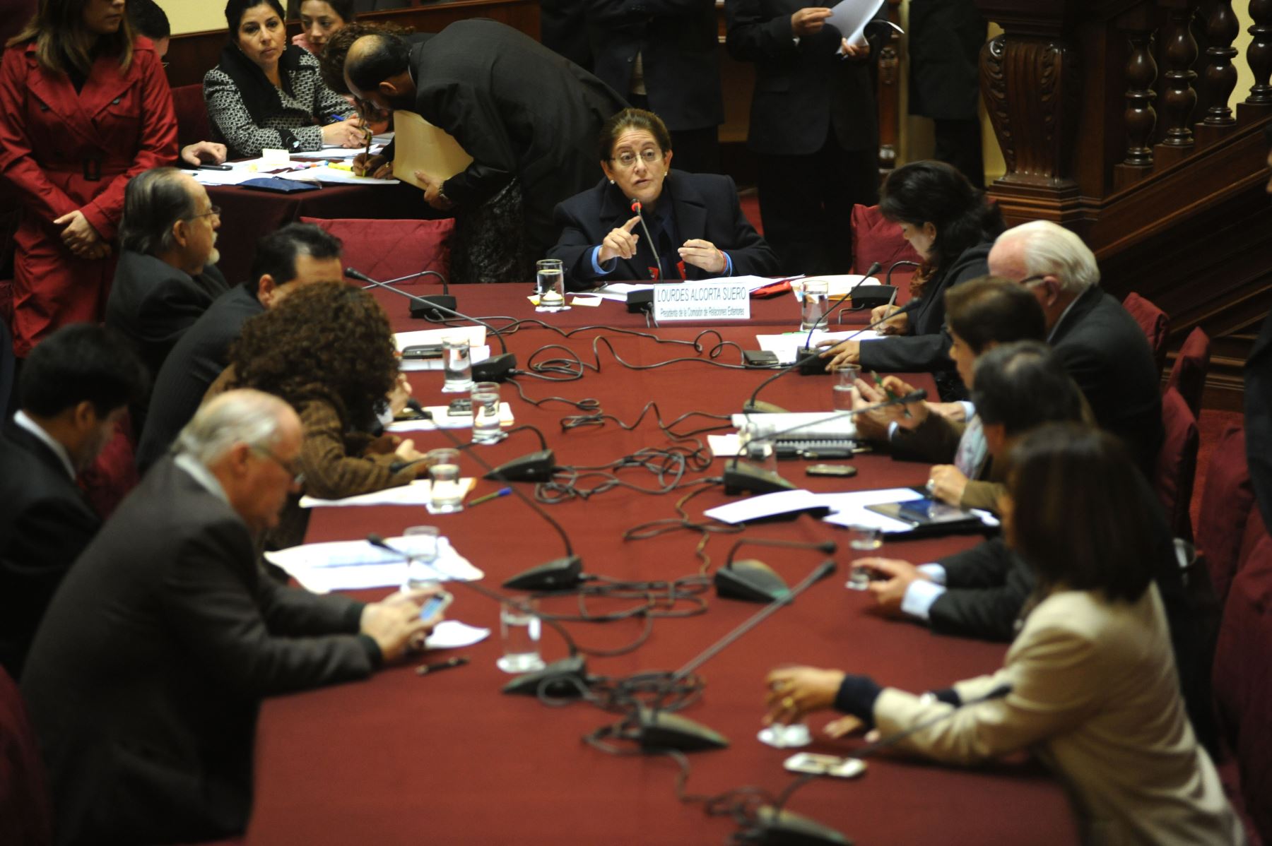 Congresista Lourdes Alcorta presidirá Comisión de Relaciones Exteriores. Foto: Difusión.