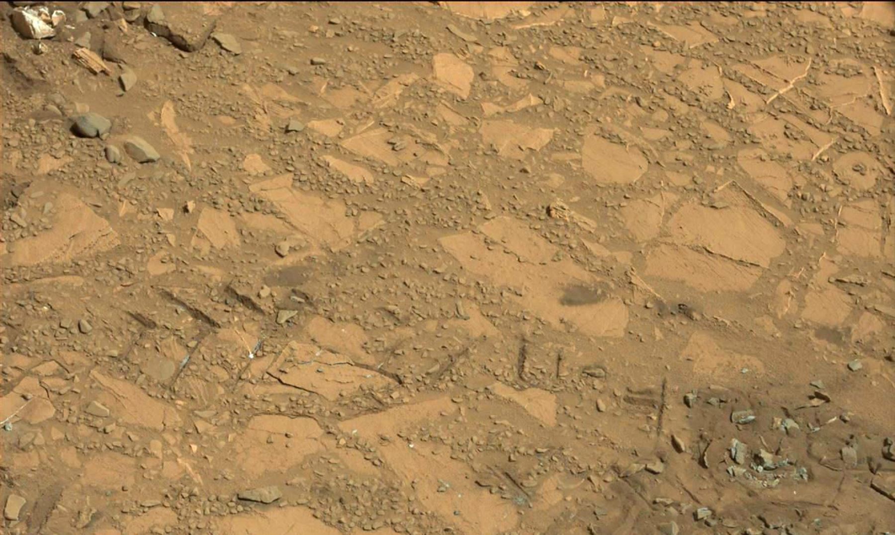 Curiosity se prepara para una cuarta perforación en Marte. Foto: AFP.