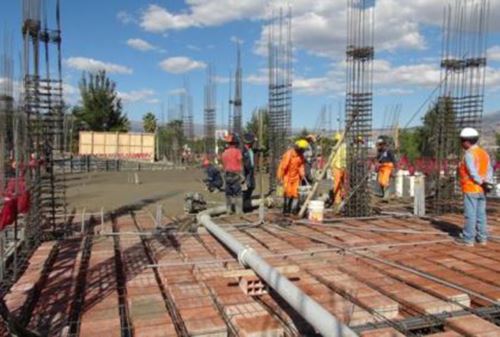 Construcción de colegios. Foto: .ANDINA/archivo