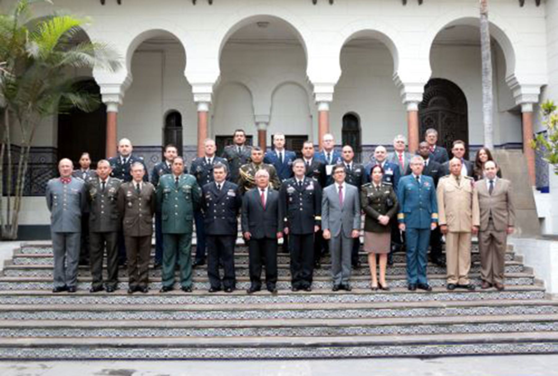 LIMA, 28 AGO.- Tercer Foro Interamericano sobre Justicia Militar y Derecho Operacional, reunido en Lima durante tres días. Difusión