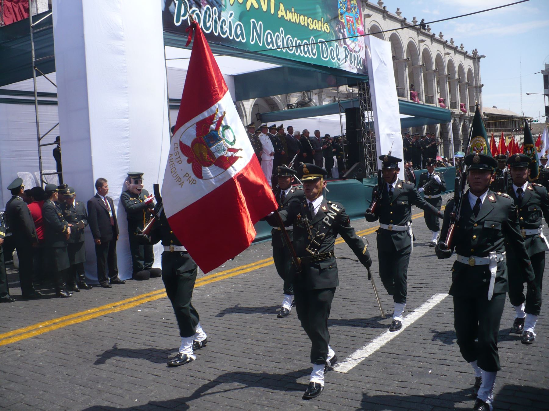 PNP celebró su aniversario en Arequipa.