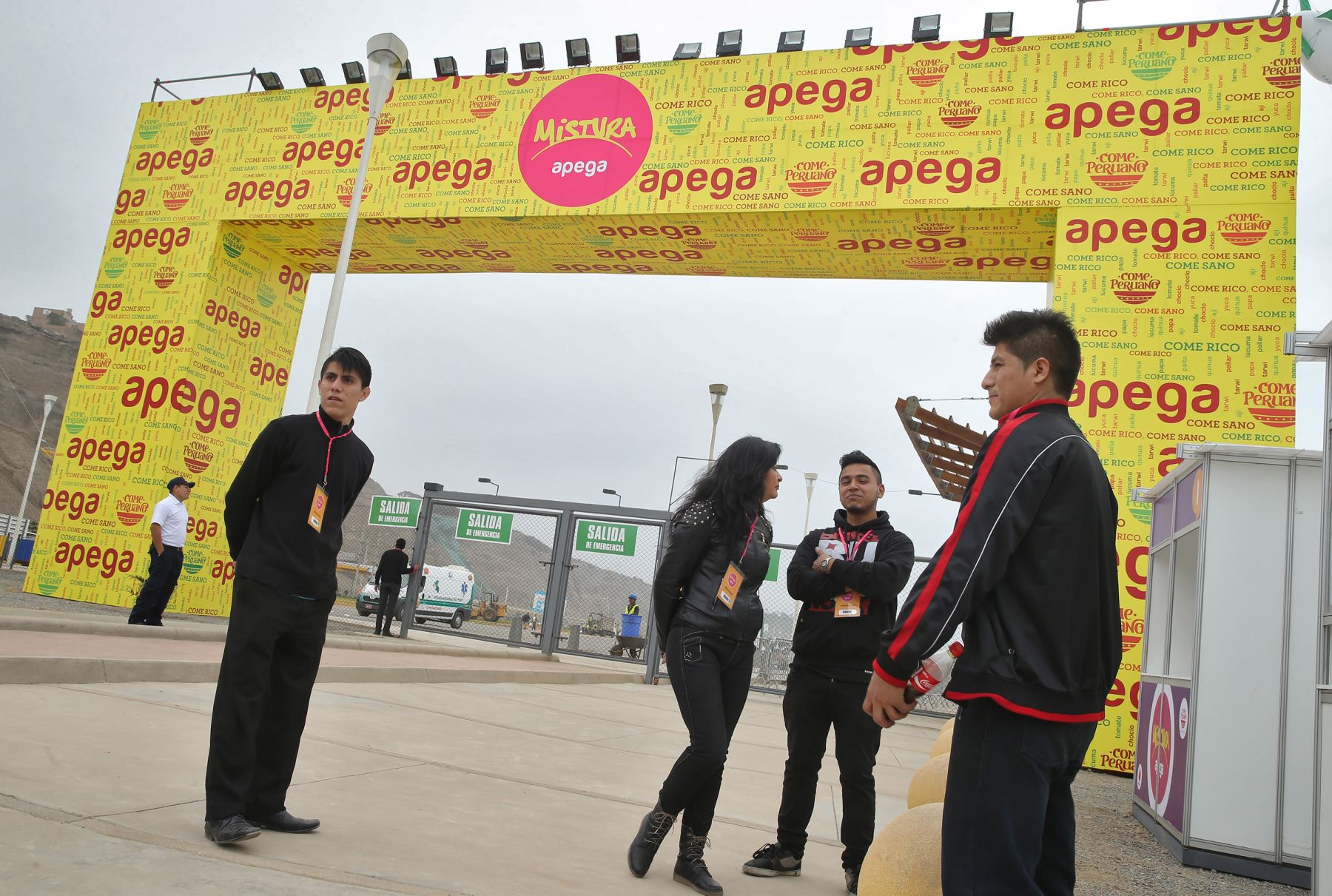 LIMA,PERÚ-SETIEMBRE 04.Previo a la inauguración de la VII Feria Gastronómica Internacional de Lima “Mistura 2014".Foto: ANDINA/archivo.