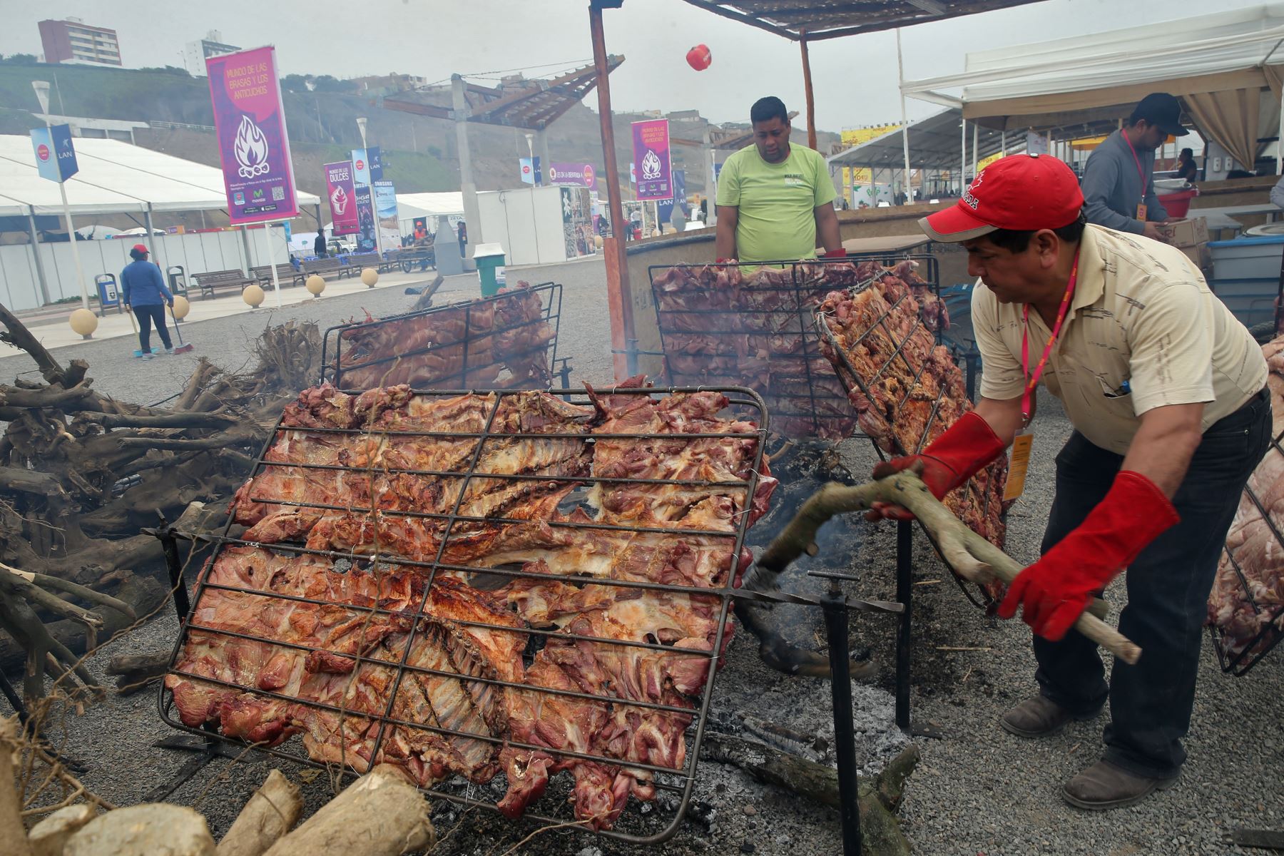 LIMA,PERÚ-SETIEMBRE 04.Previo a la inauguración de la VII Feria Gastronómica Internacional de Lima “Mistura 2014".Foto: ANDINA/archivo.