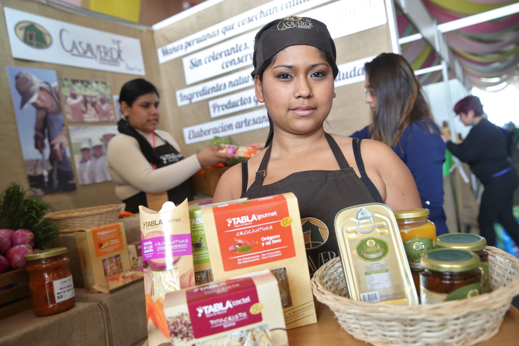 LIMA,PERÚ-SETIEMBRE 04.Previo a la inauguración de la VII Feria Gastronómica Internacional de Lima “Mistura 2014".Foto: ANDINA/archivo.