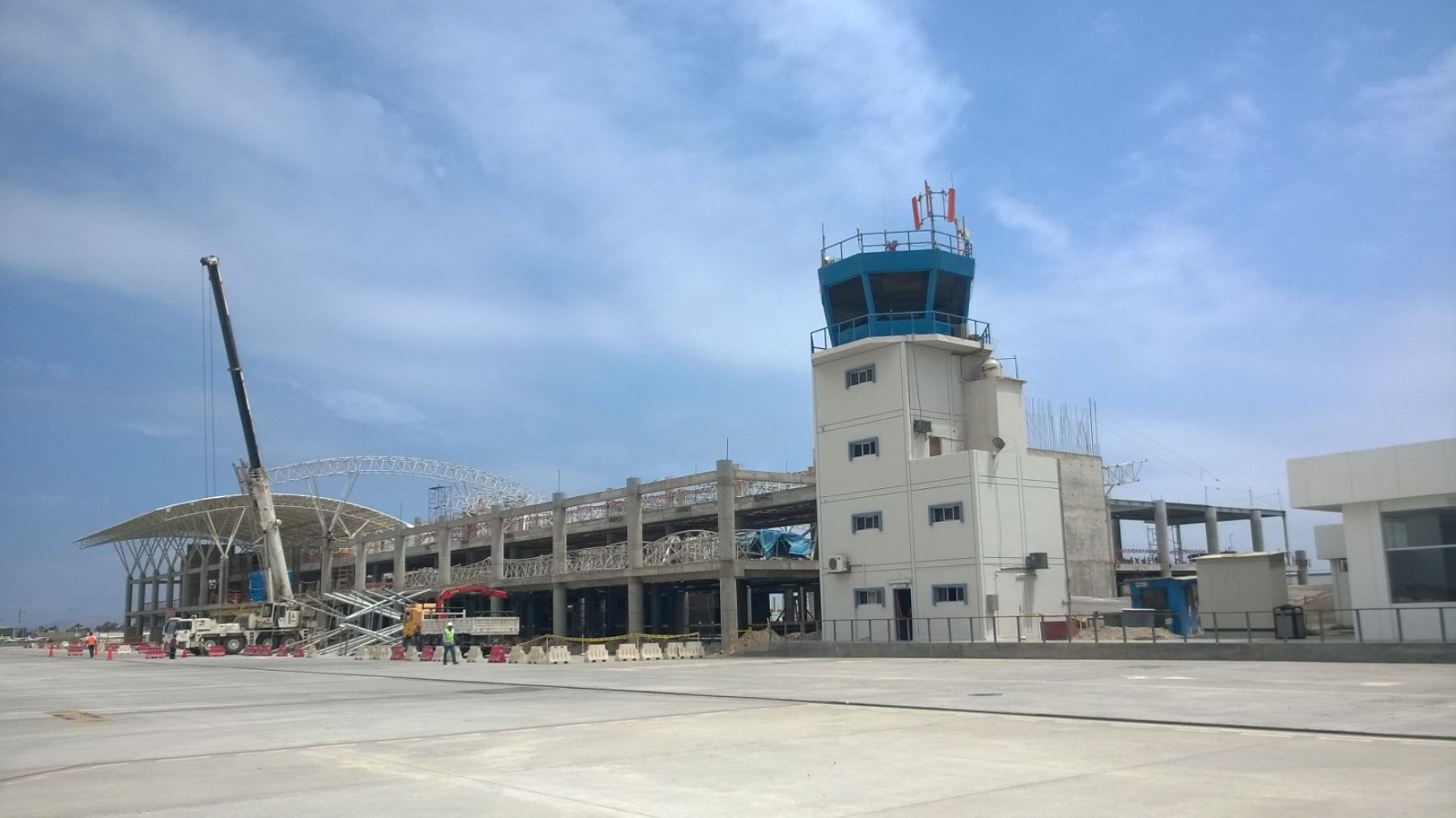 Obras en el aeropuerto de Pisco registran un avance del 67 % | Noticias | Agencia Peruana de Noticias Andina