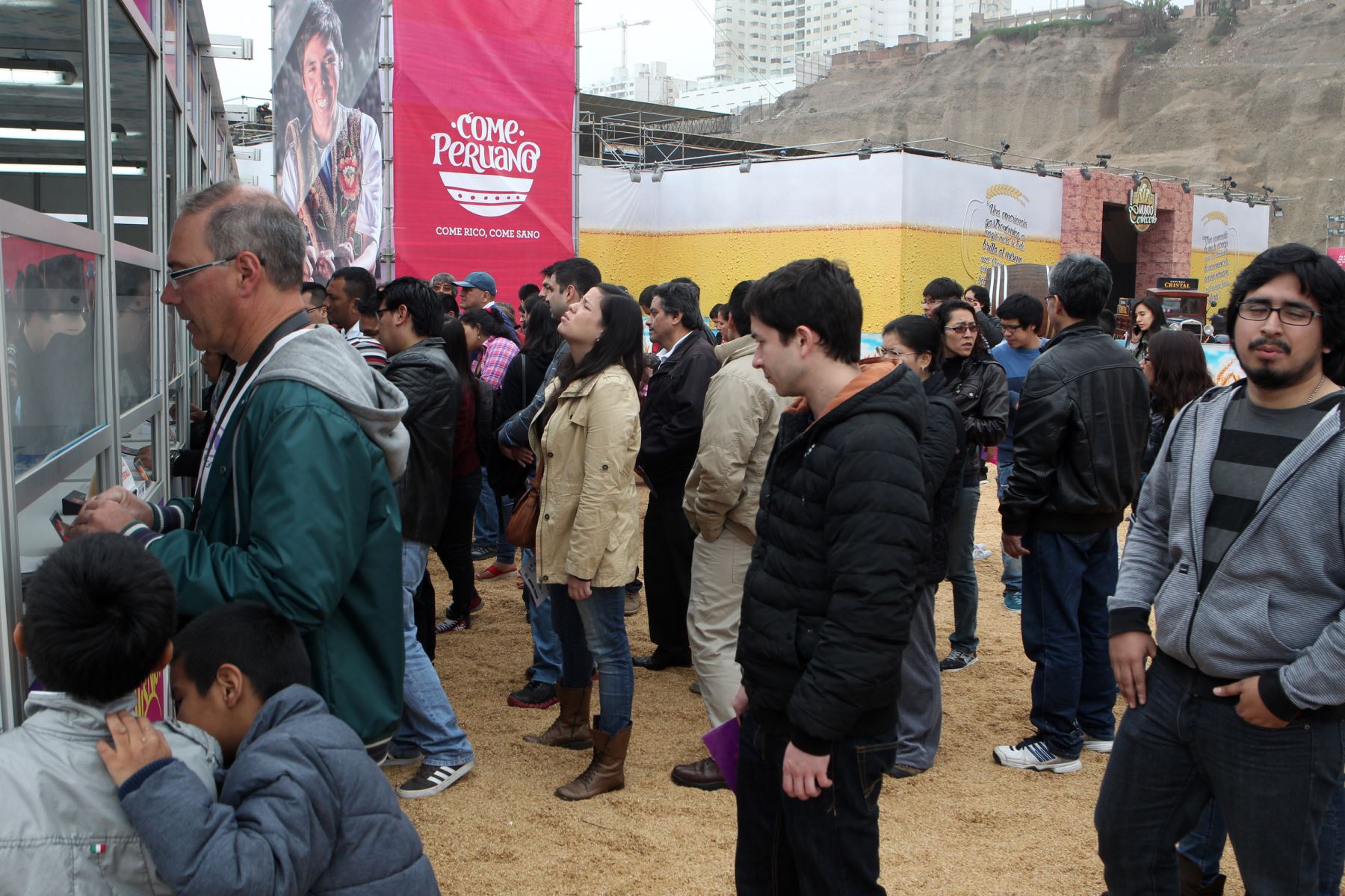 LIMA, PERÚ - SETIEMBRE 06. Feria gastronómica Mistura 2014. 

Foto: ANDINA/Melina Mejía