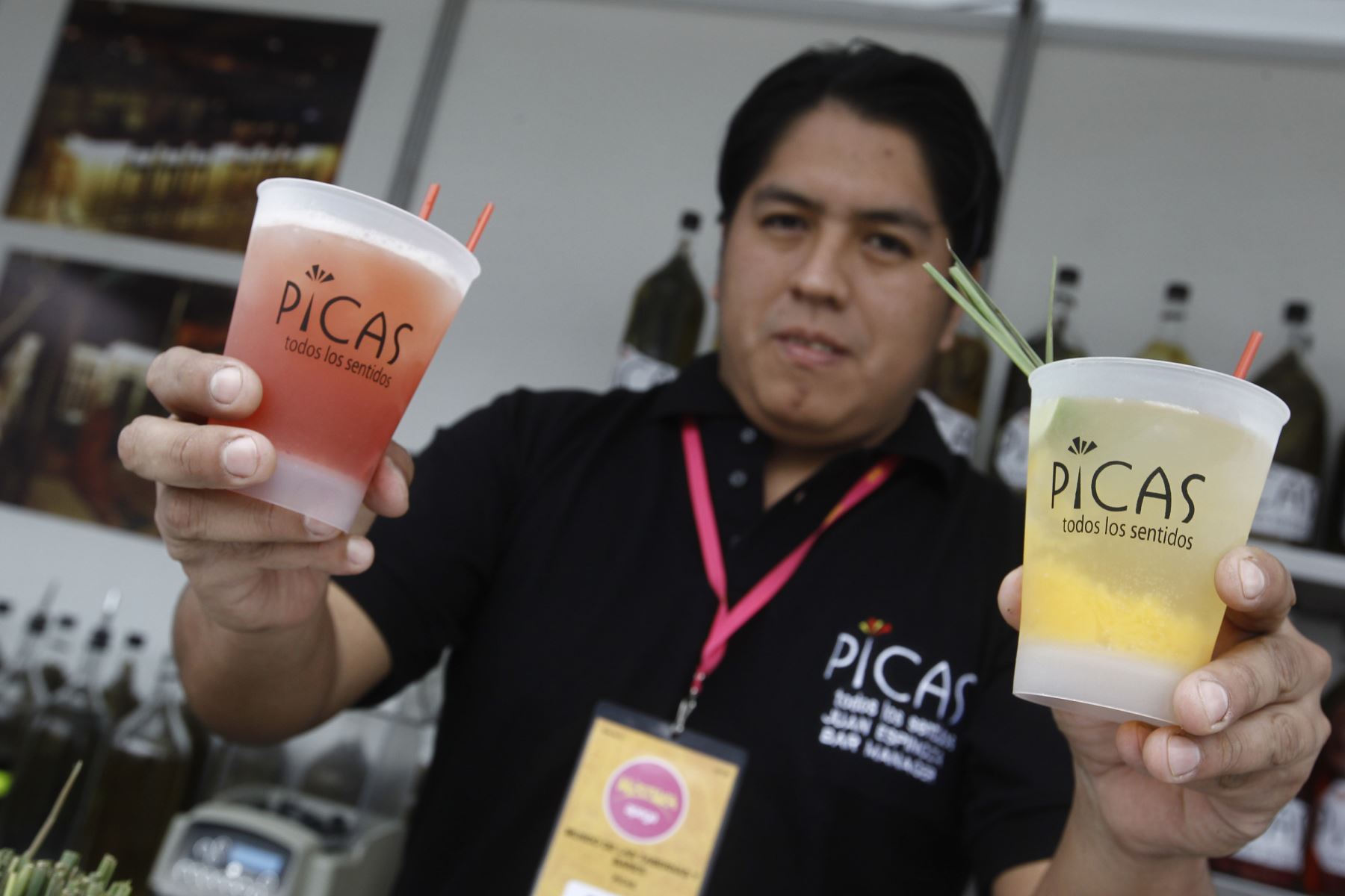 LIMA, PERÚ - SETIEMBRE 07. Bar Picas, Feria Gastronómica Mistura 2014.

Foto: ANDINA/Juan Carlos Guzmán Negrini.