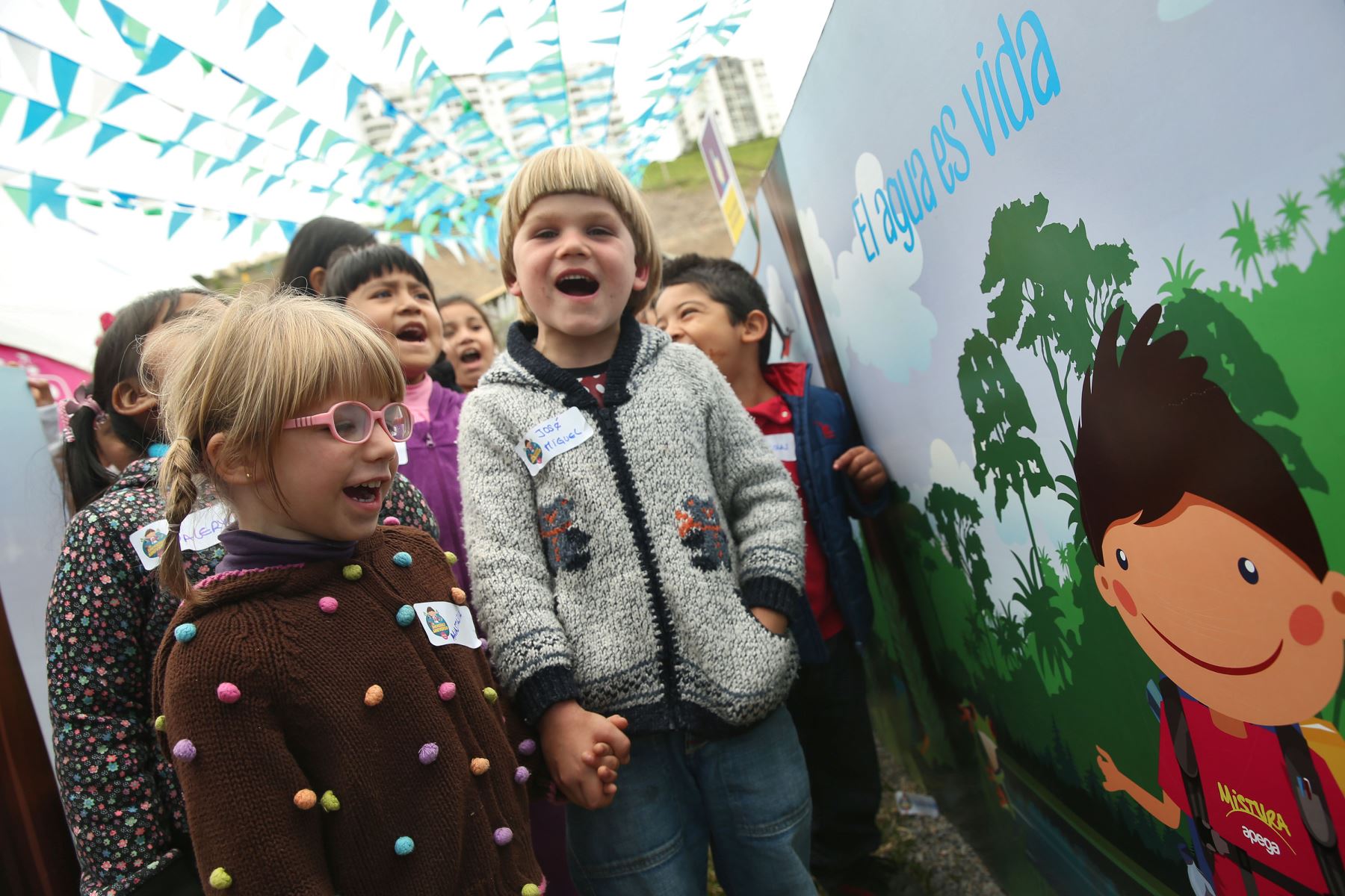 LIMA,PERÚ- SETIEMBRE 08.Mundo Niño en feria Internacional de Gastronomía "Mistura 2014".Foto: ANDINA/archivo.