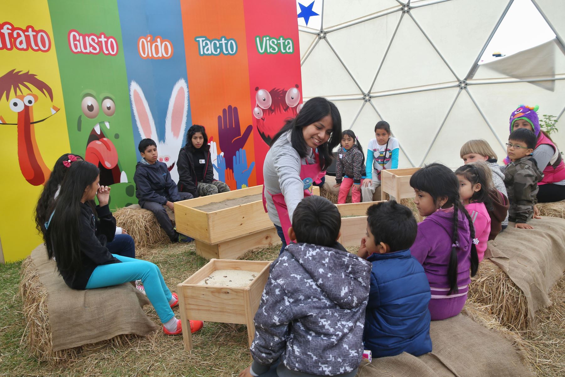 LIMA,PERÚ- SETIEMBRE 08.Mundo Niño en feria Internacional de Gastronomía "Mistura 2014".Foto: ANDINA/archivo.