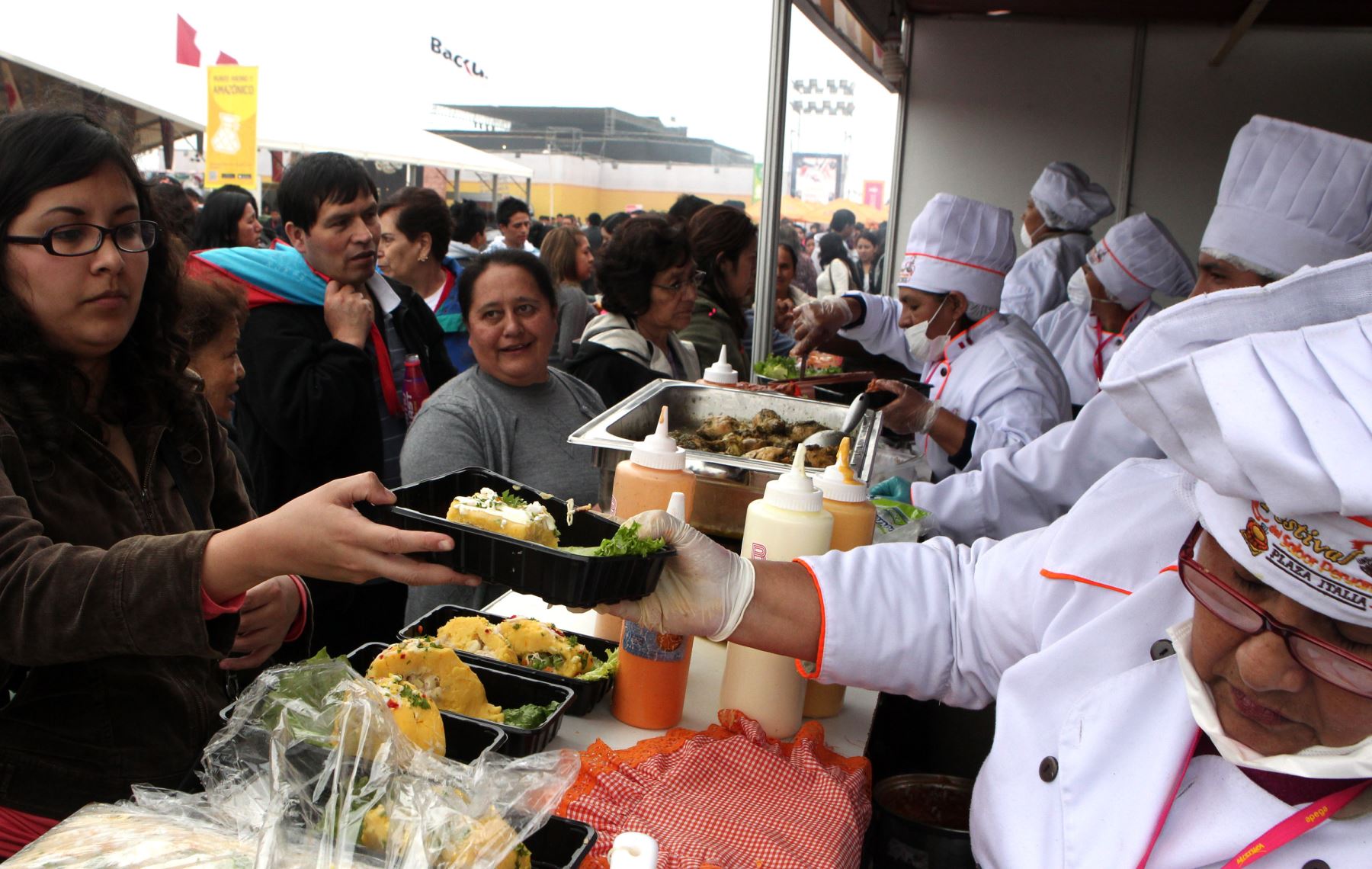 LIMA PERÚ, SETIEMBRE 9. Feria Gastronómica Mistura 2014. Foto: ANDINA/Melina Mejia