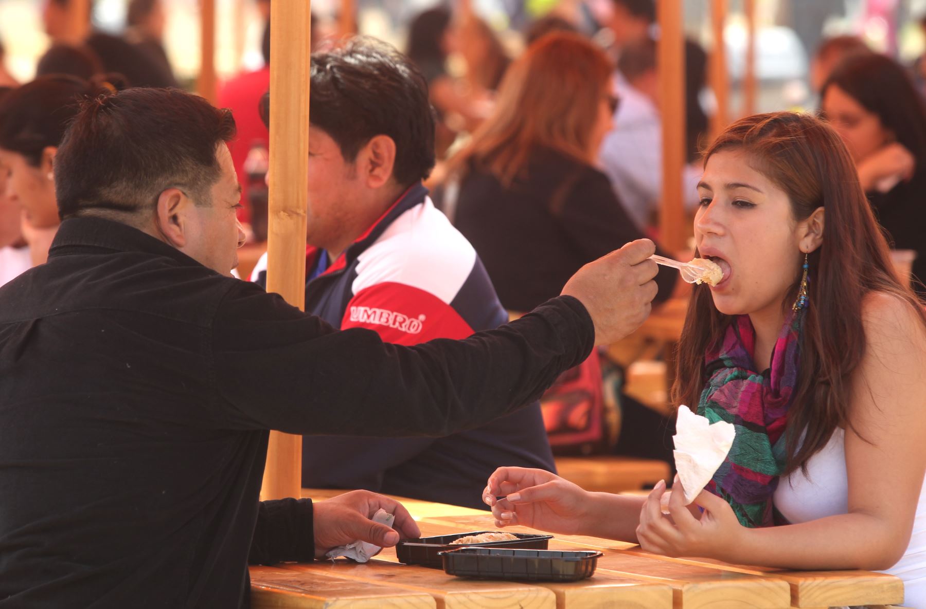 LIMA PERÚ, SETIEMBRE 11. Feria gastronómica Mistura 2014. Foto: ANDINA/Melina Mejia