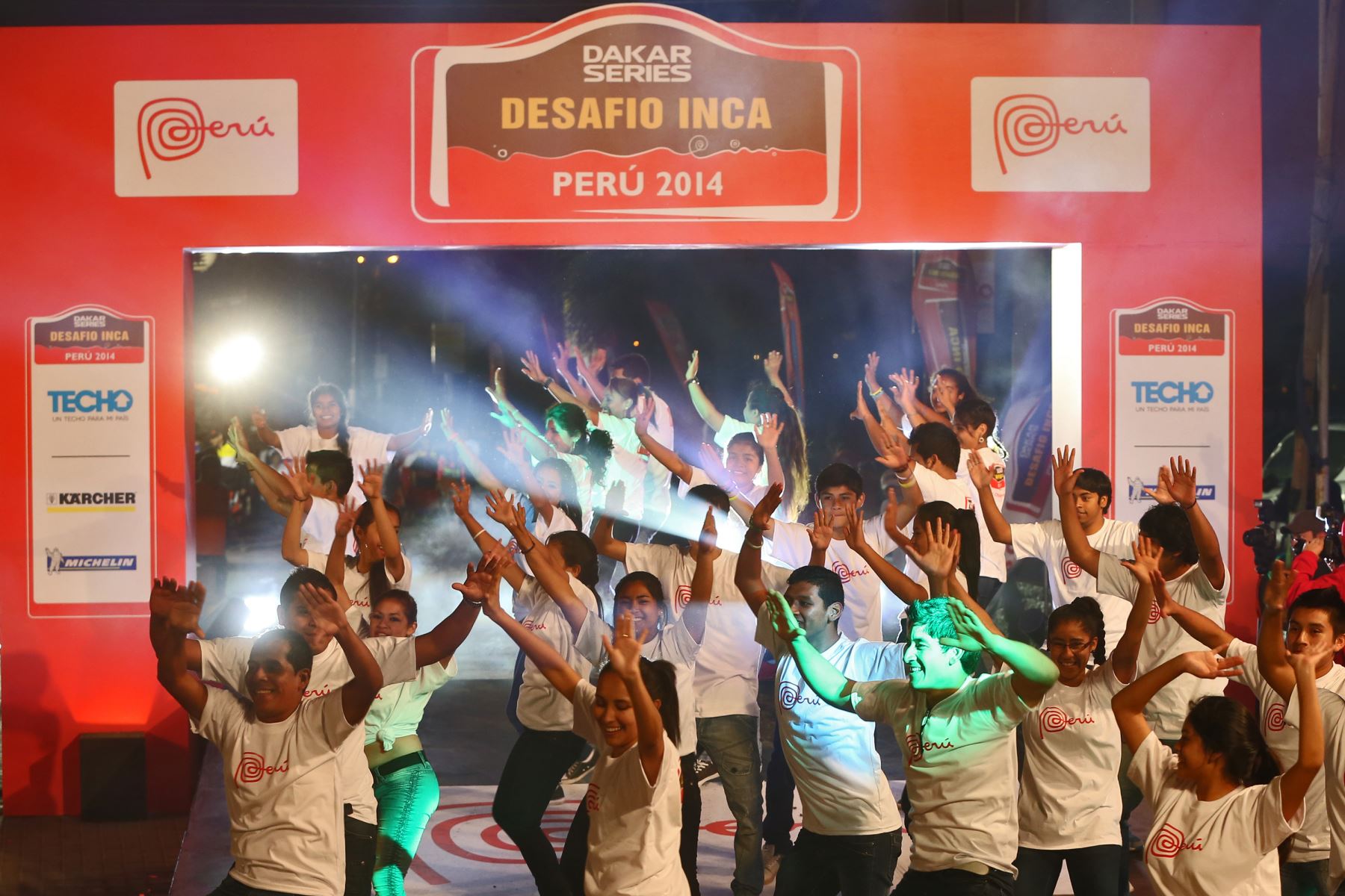 PARACAS,PERÚ-SETIEMBRE 11-Partida simbólica del Dakar Series "Desafío Inca 2014" en Ica.Foto: ANDINA/archivo.