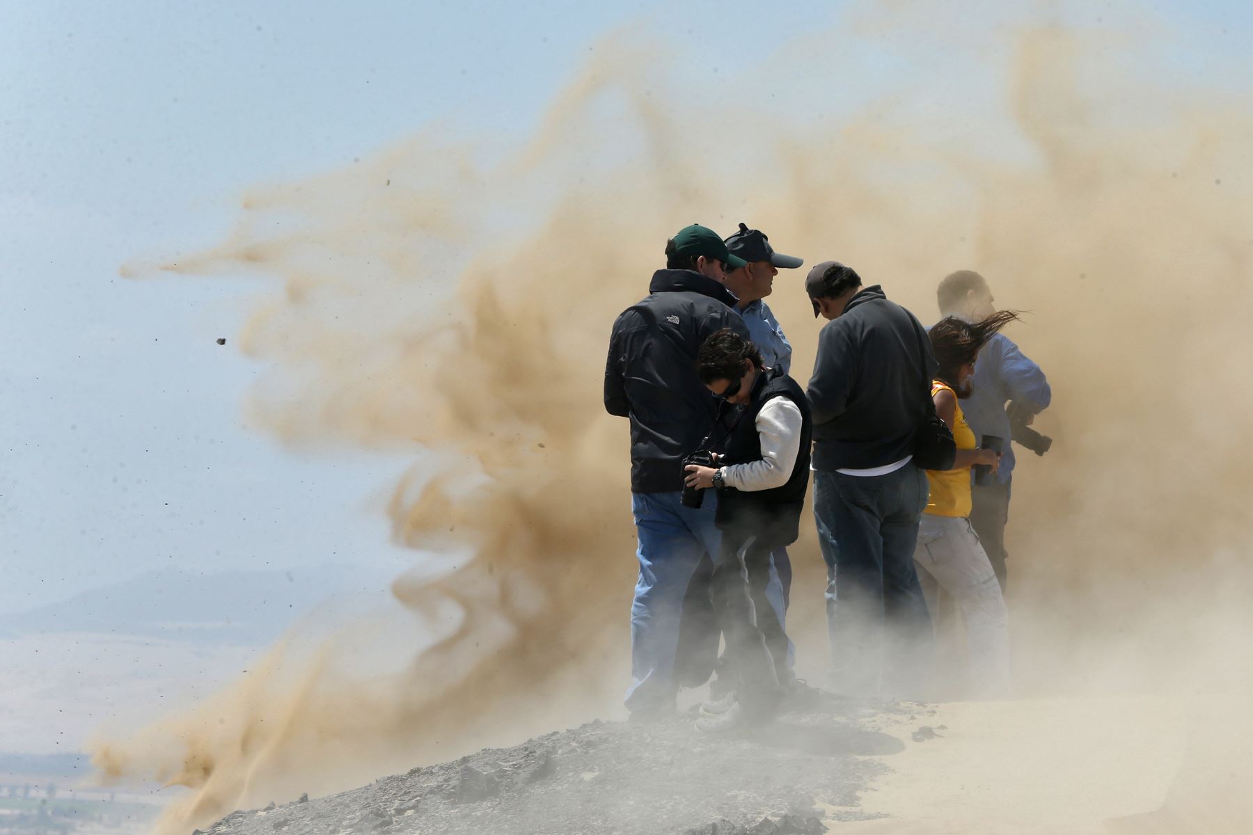 PARACAS,PERÚ-SETIEMBRE 12.Inicio de la competencia Dakar Series " Desafío Inca 2014" en la dunas de Paracas.Foto: ANDINA/archivo.