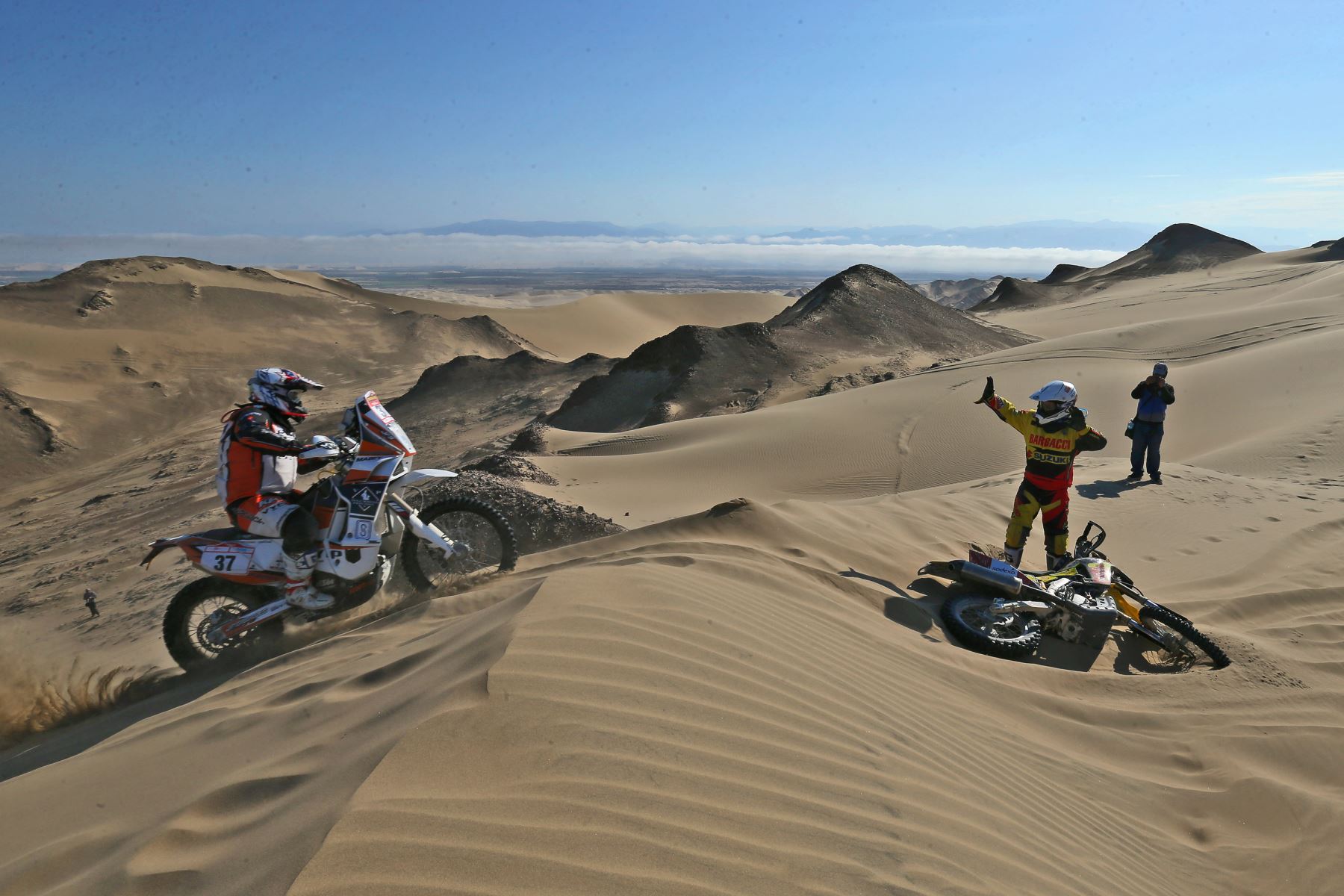 PARACAS,PERÚ-SETIEMBRE 13. Segunda etapa del Dakar series "Desafío Inca 2014.Foto: ANDINA/archivo.