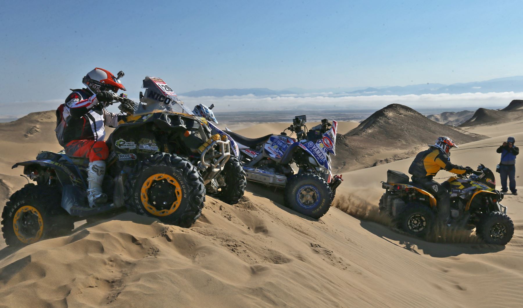 PARACAS,PERÚ-SETIEMBRE 13. Segunda etapa del Dakar series "Desafío Inca 2014.Foto: ANDINA/archivo.