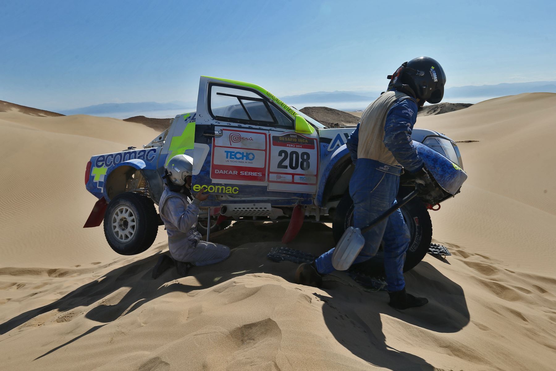 PARACAS,PERÚ-SETIEMBRE 13. Segunda etapa del Dakar series "Desafío Inca 2014.Foto: ANDINA/archivo.
