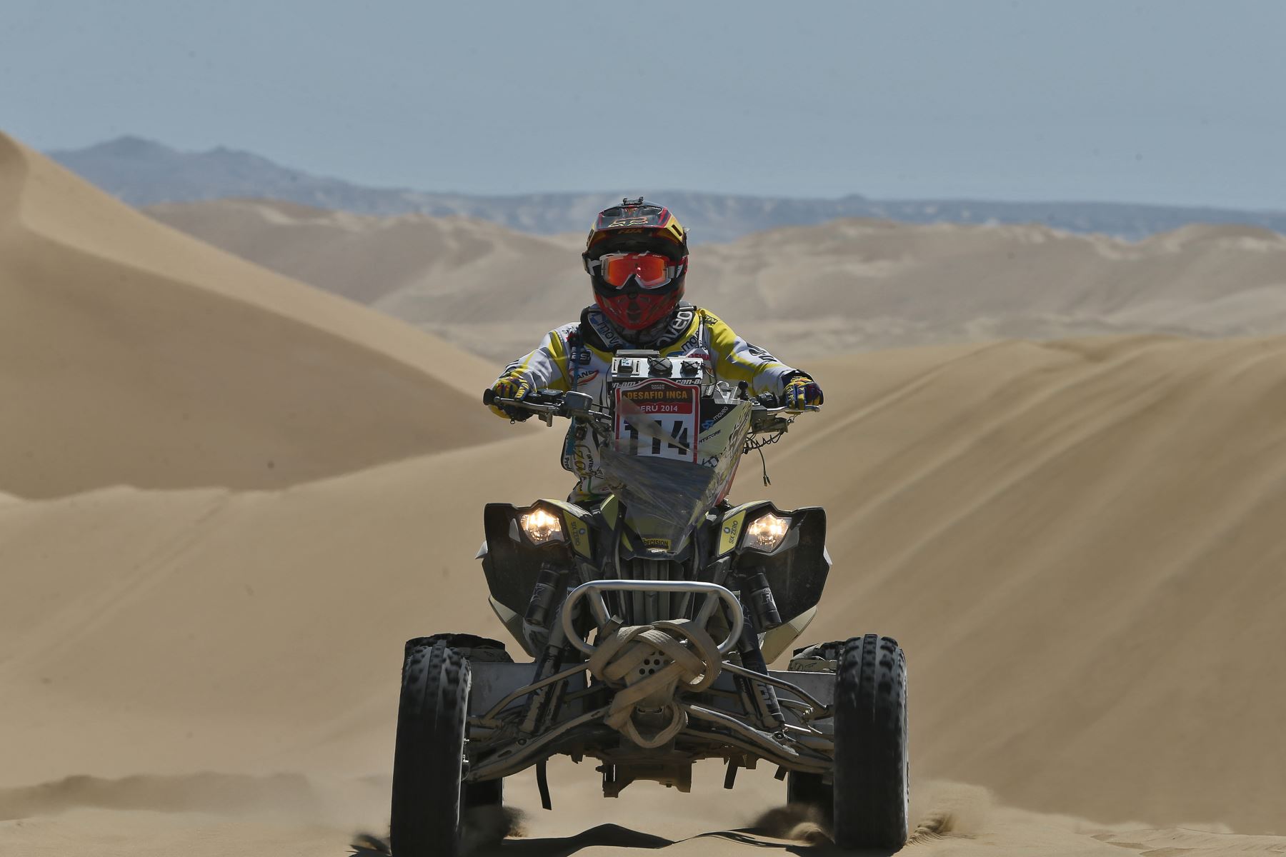 PARACAS,PERÚ-SETIEMBRE 13. Segunda etapa del Dakar series "Desafío Inca 2014.Foto: ANDINA/archivo.