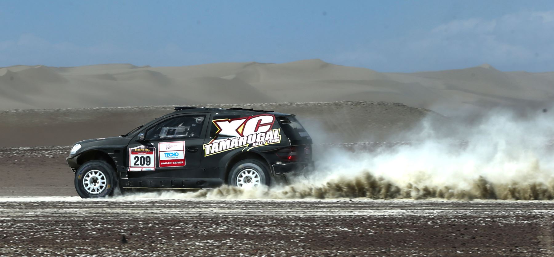 PARACAS,PERÚ-SETIEMBRE 14.Tercera etapa del Dakar series "Desafío Inca 2014.Foto: ANDINA/archivo.