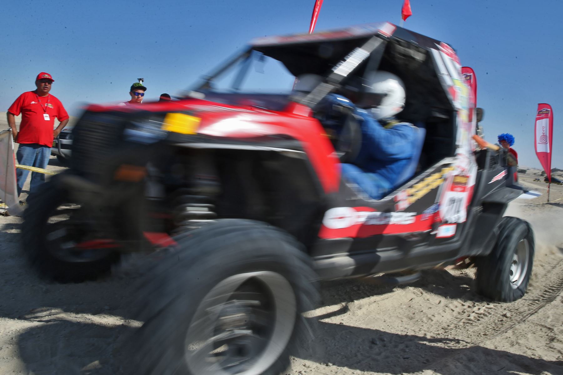 PARACAS,PERÚ-SETIEMBRE 14.Tercera etapa del Dakar series "Desafío Inca 2014.Foto: ANDINA/archivo.