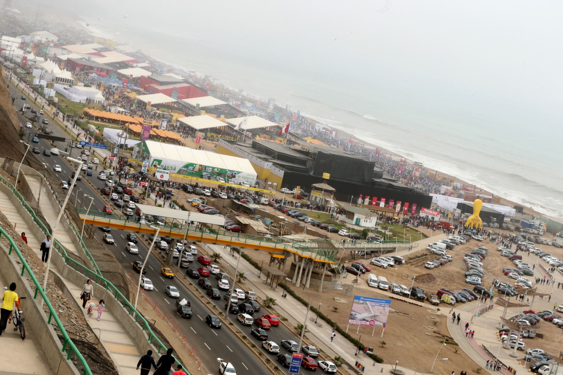 LIMA,PERÚ-SETIEMBRE 14 Mistura  vistas panoramicas Foto: ANDINA/Norman Córdova