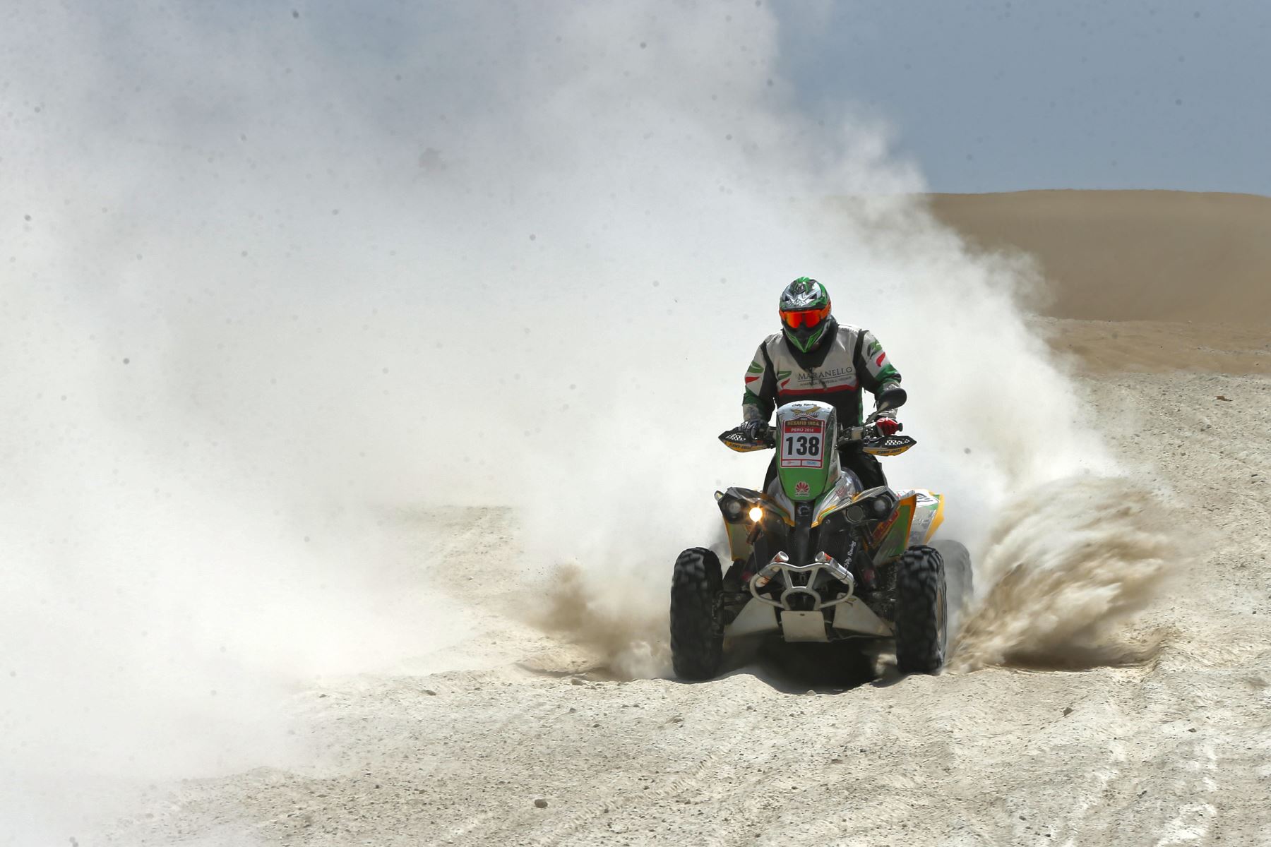 PARACAS,PERÚ-SETIEMBRE 14.Tercera etapa y última del Dakar series "Desafío Inca 2014".
Foto: ANDINA/archivo.