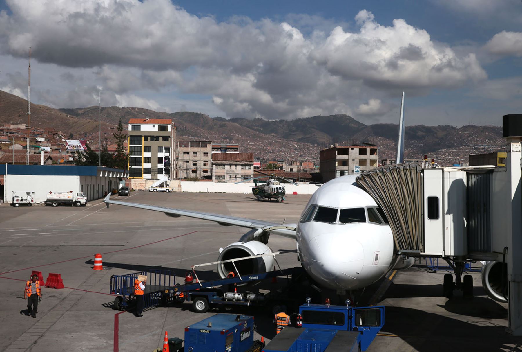 Aeropuerto de Cusco. Foto: ANDINA/Carlos Lezama