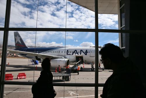 Aeropuerto Velasco Astete del Cusco. ANDINA/Carlos Lezama Villantoy
