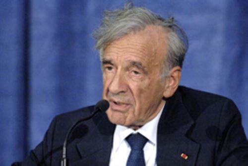 Escritor Elie Wiesel. INTERNET/Medios