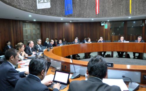 Reunión de la Comunidad Andina de Naciones.