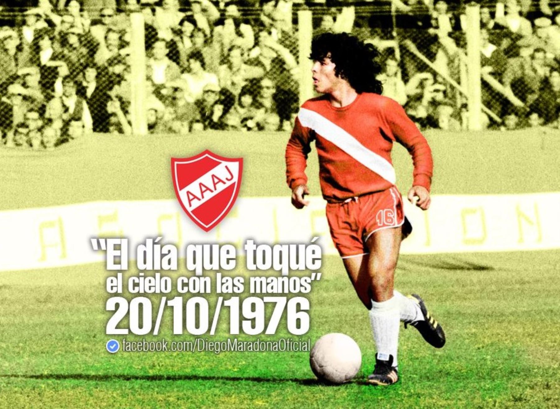 Hace 38 años Maradona debutó profesionalmente jugando en Argentinos Juniors  | Noticias | Agencia Peruana de Noticias Andina