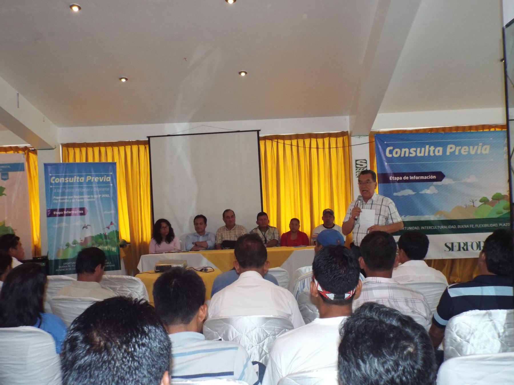 Continúa en Iquitos etapa informativ de la consulta previa del reglamente de la Ley Forestal.
